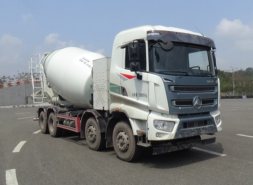 SYM5311GJB1BEV1型纯电动混凝土搅拌运输车图片