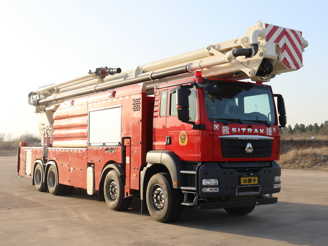 XGF5434JXFJP66/G2型举高喷射消防车图片