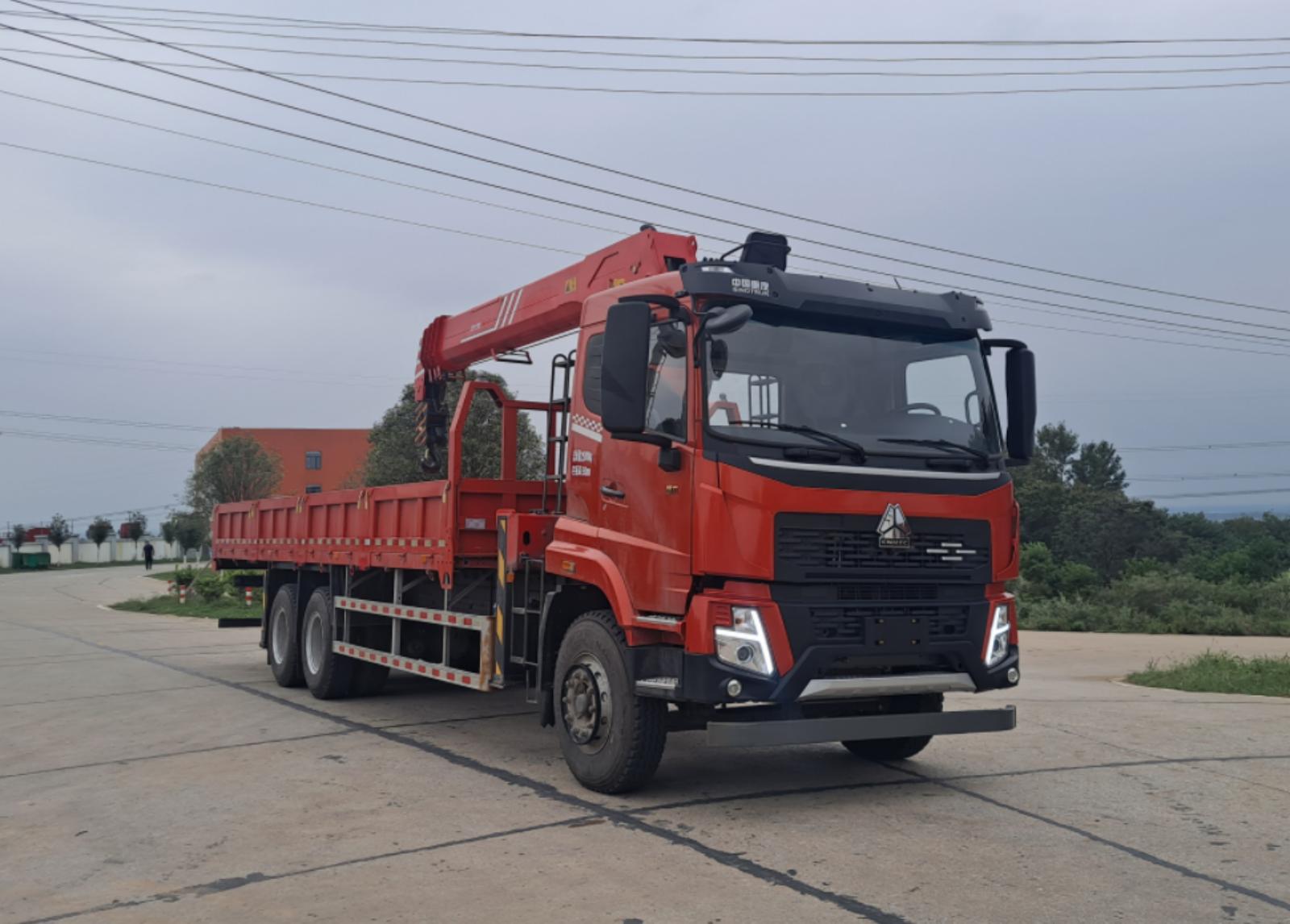 XCL5254JSQ6型随车起重运输车图片
