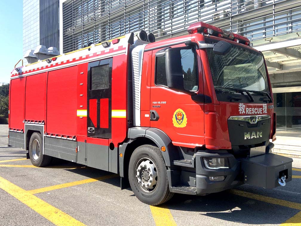 ZXT5170GXFAP60/B6D型压缩空气泡沫消防车图片
