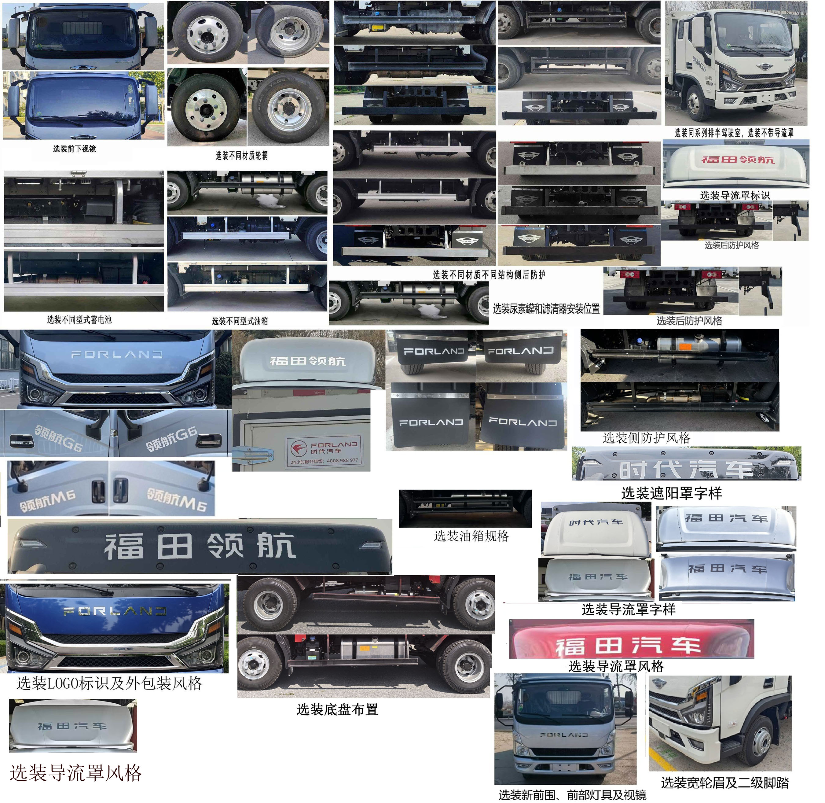 福田牌BJ5044CCY9JBA-55仓栅式运输车公告图片