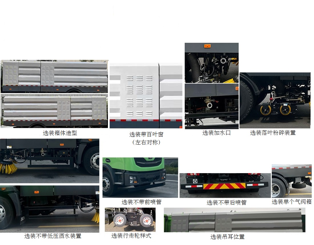 石煤牌SMJ5180TXSGBEV纯电动洗扫车公告图片