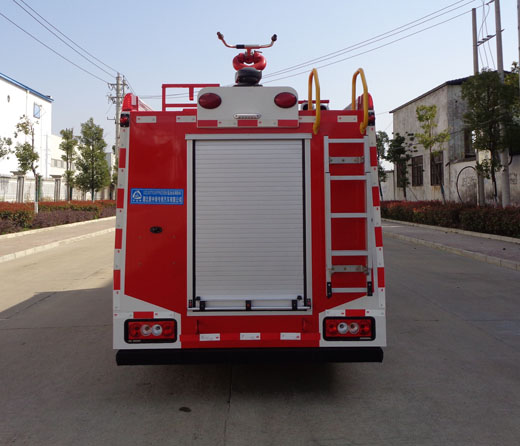 中洁牌XZL5071GXFSG25/B6水罐消防车公告图片