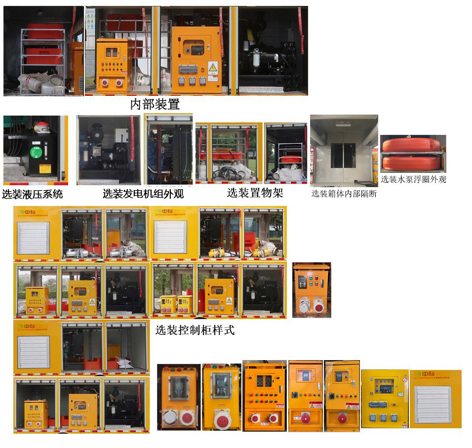 中标牌ZBF5040TPSEQE6F大流量排水抢险车公告图片