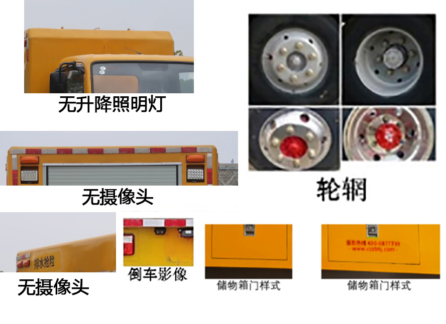 中标牌ZBF5060TPSEQE6F大流量排水抢险车公告图片