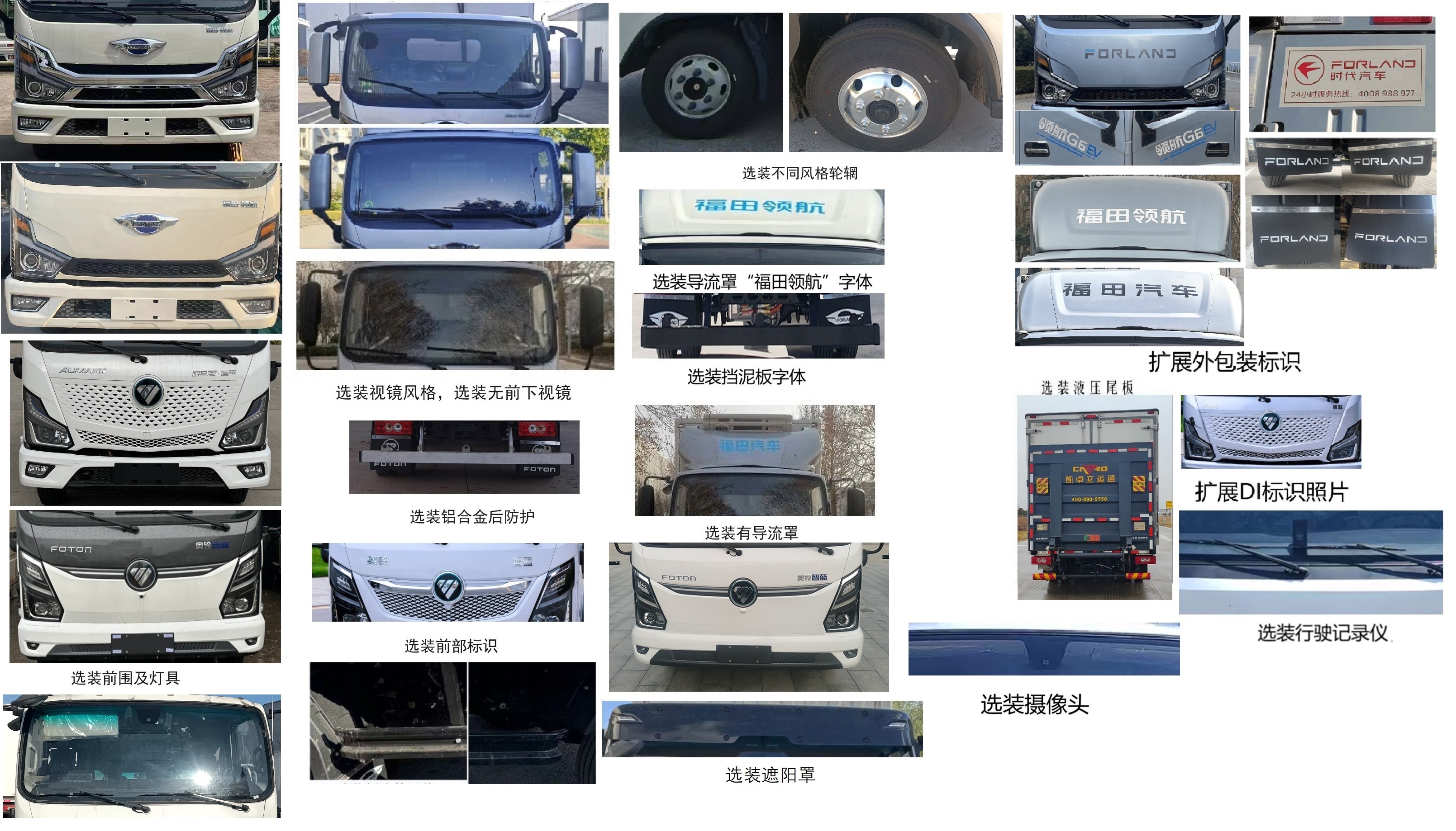 福田牌BJ5048XLCEV141纯电动冷藏车公告图片