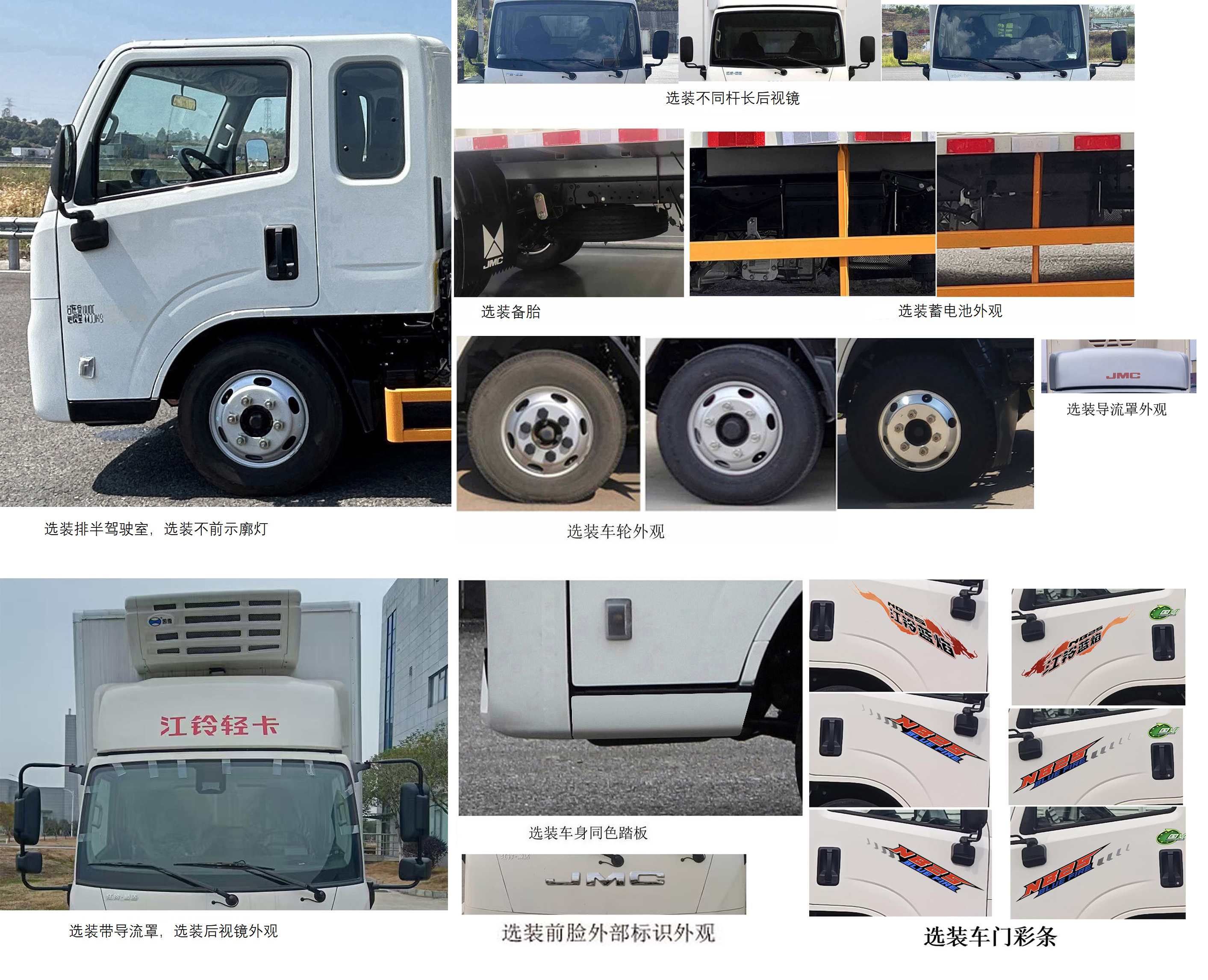 江铃牌JX5041XLCTGK26冷藏车公告图片