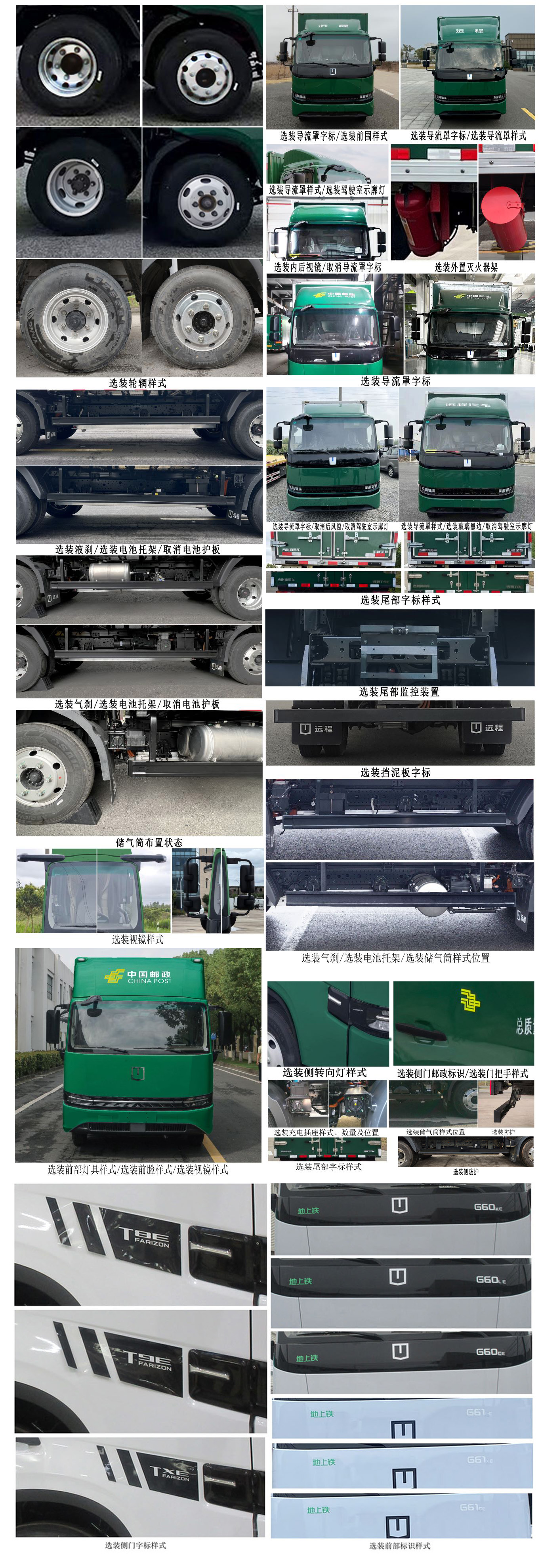 远程牌JGL5041XYZBEVGR7纯电动邮政车公告图片