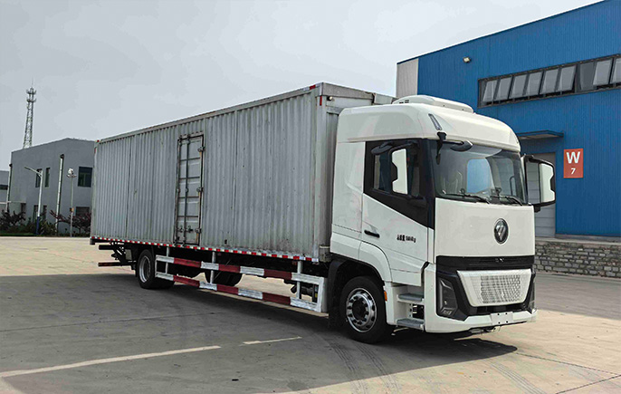 福田牌BJ5186XYK-07翼开启厢式货车公告图片