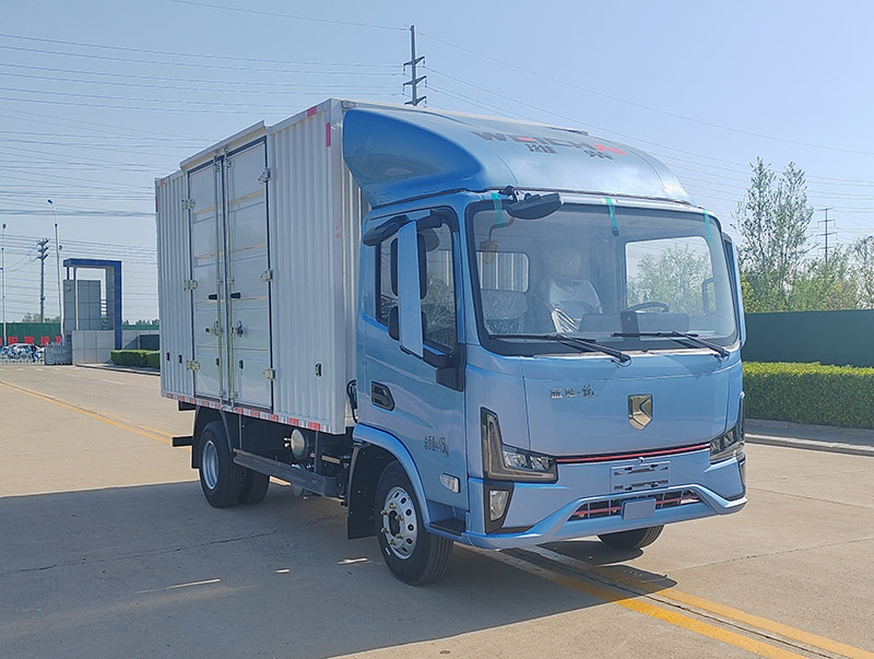 蓝擎牌YTQ5042XXYMFEV342-LQ纯电动厢式货车