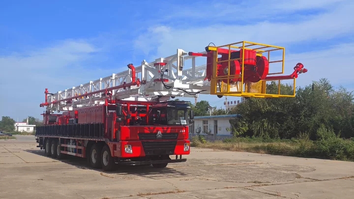 卡瑞特牌WJR5610TXJ1100修井机公告图片