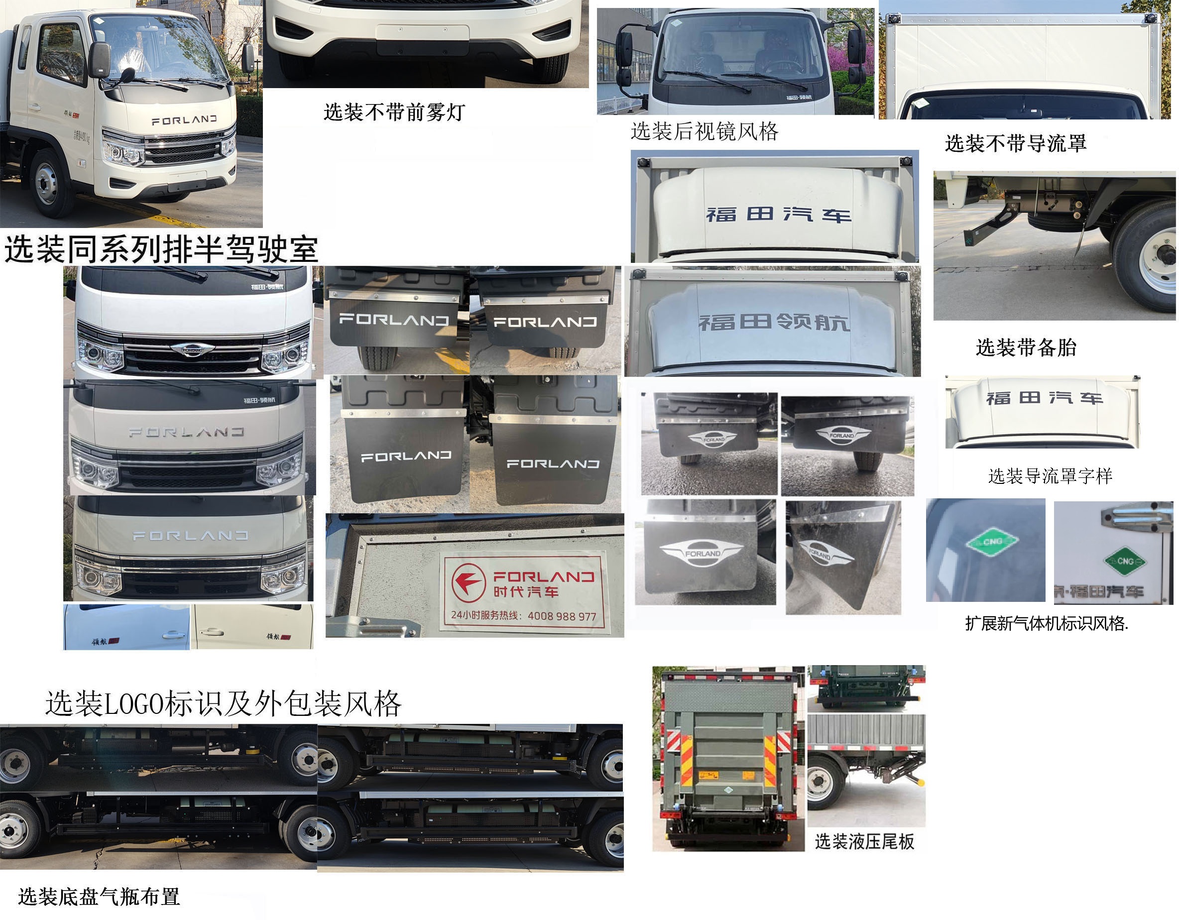 福田牌BJ5045XXYAJC7-28厢式货车公告图片