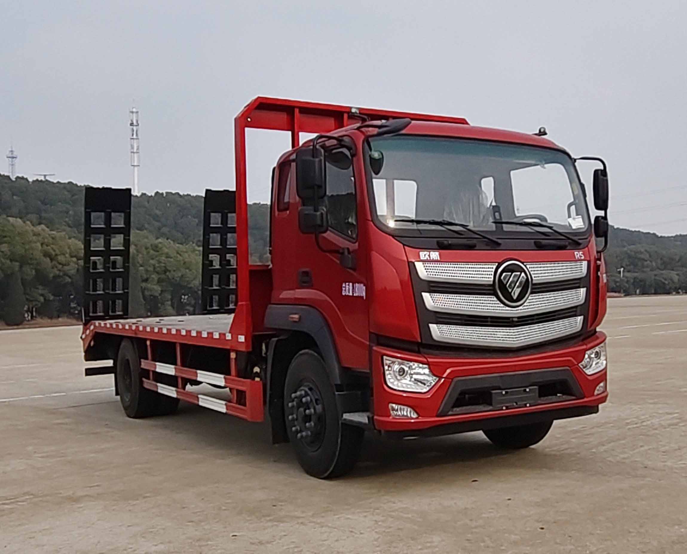 福田牌BJ5186TPB-6K平板式货车公告图片