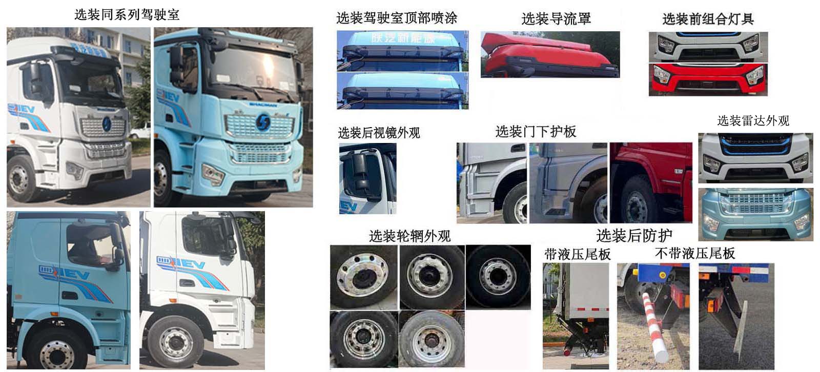 陕汽牌SX5187XXYMF721SEVQ1换电式纯电动厢式货车公告图片
