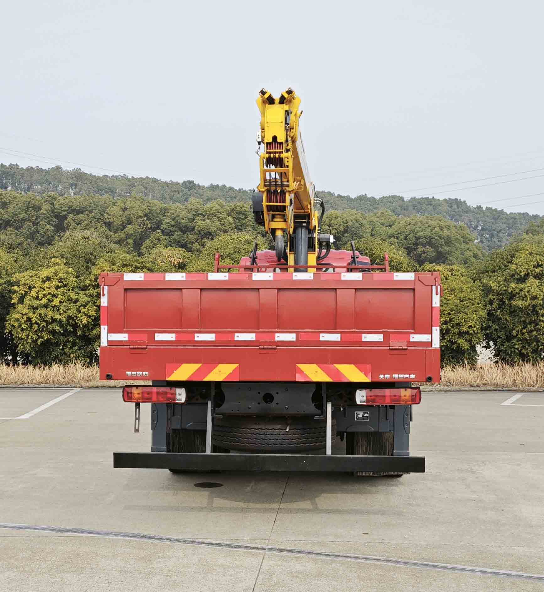 福田牌BJ5186JSQ-6K随车起重运输车公告图片