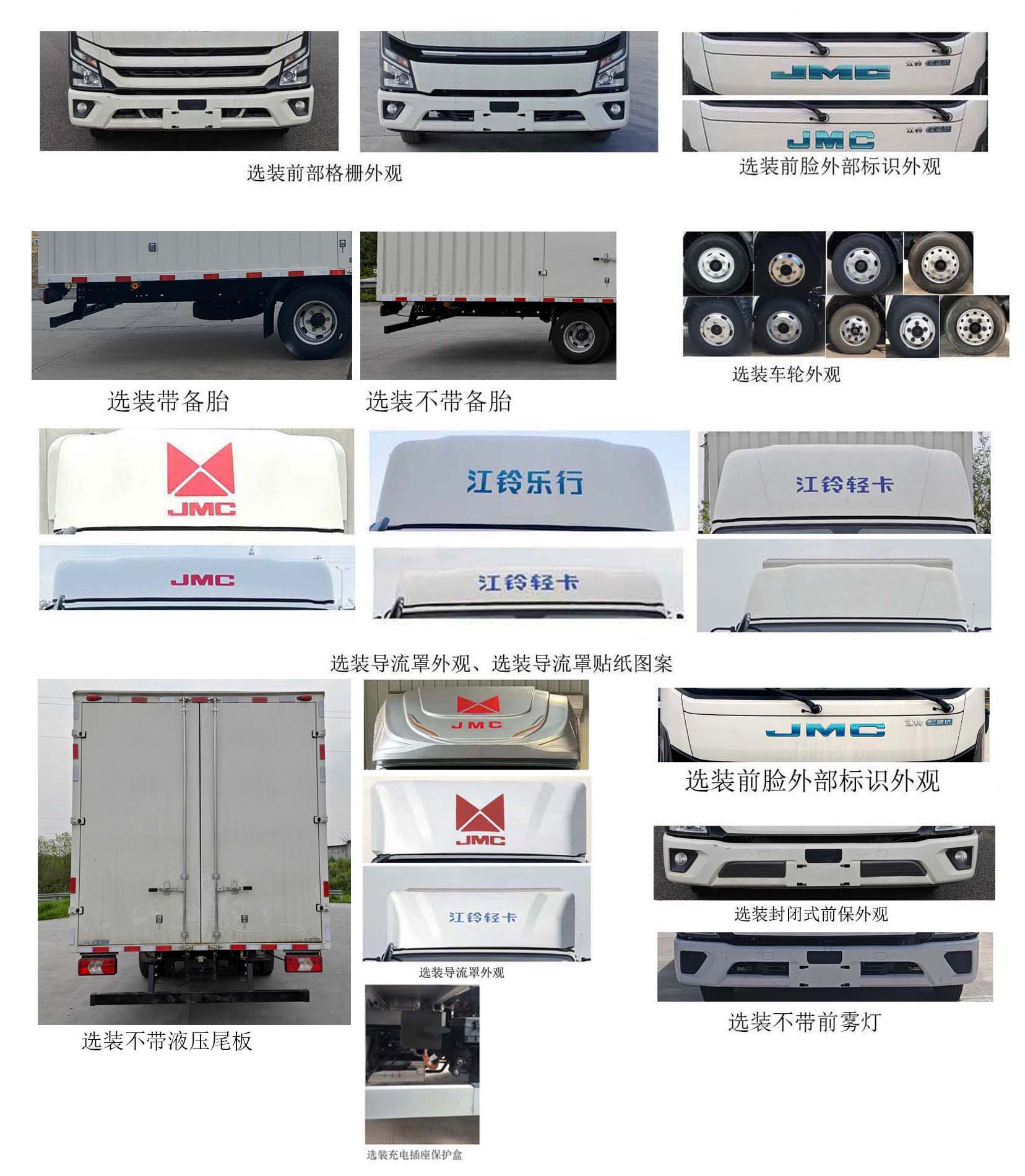 江铃牌JX5079XXYTRB2BEV纯电动厢式货车公告图片