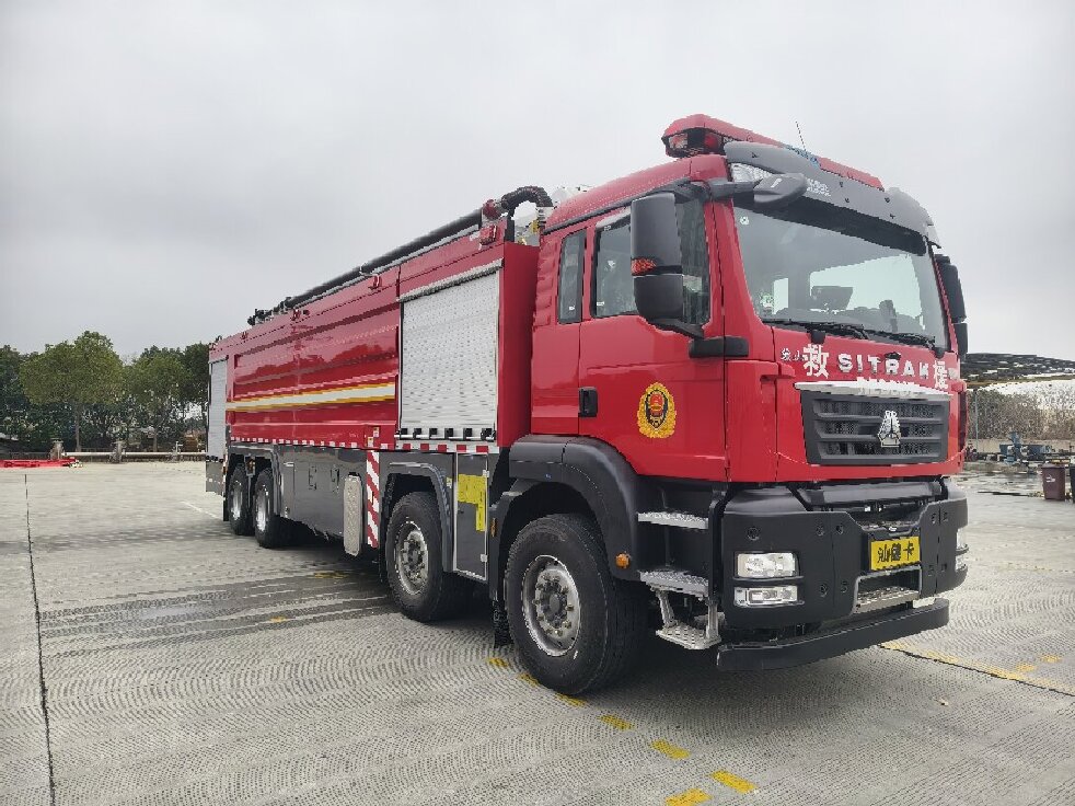 AS5433JXFJP22/S6型举高喷射消防车图片