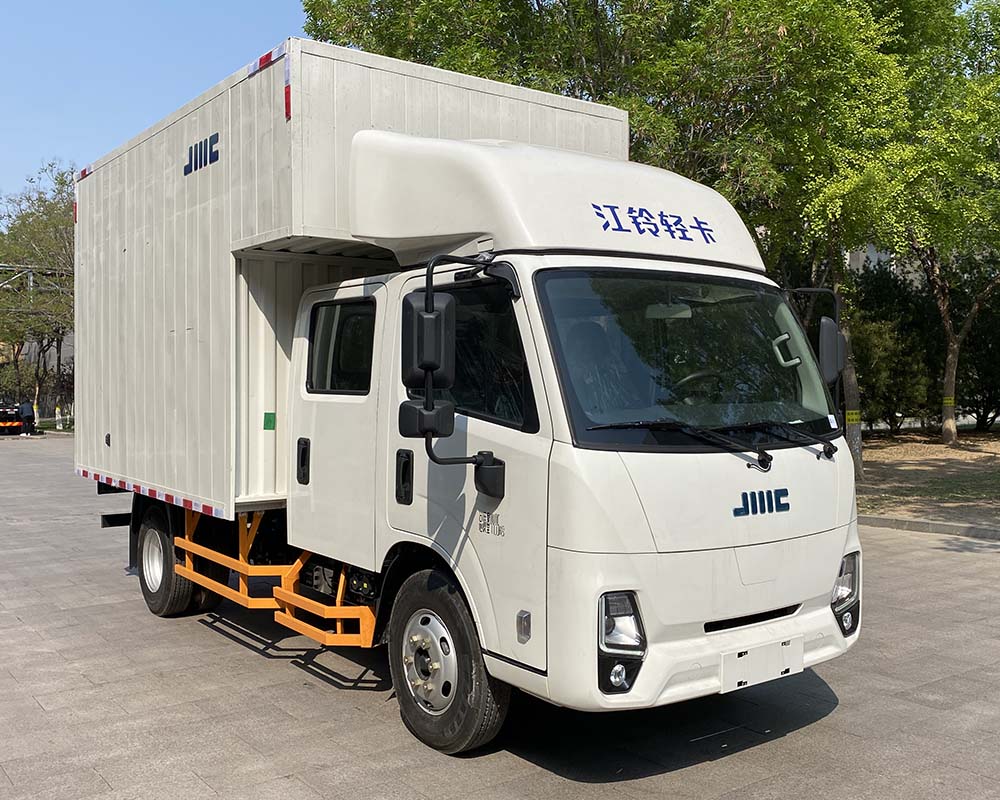江铃牌JX5041XXYTSGC2BEV纯电动厢式货车