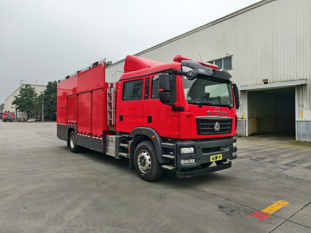 SXF5172GXFAP35型压缩空气泡沫消防车图片
