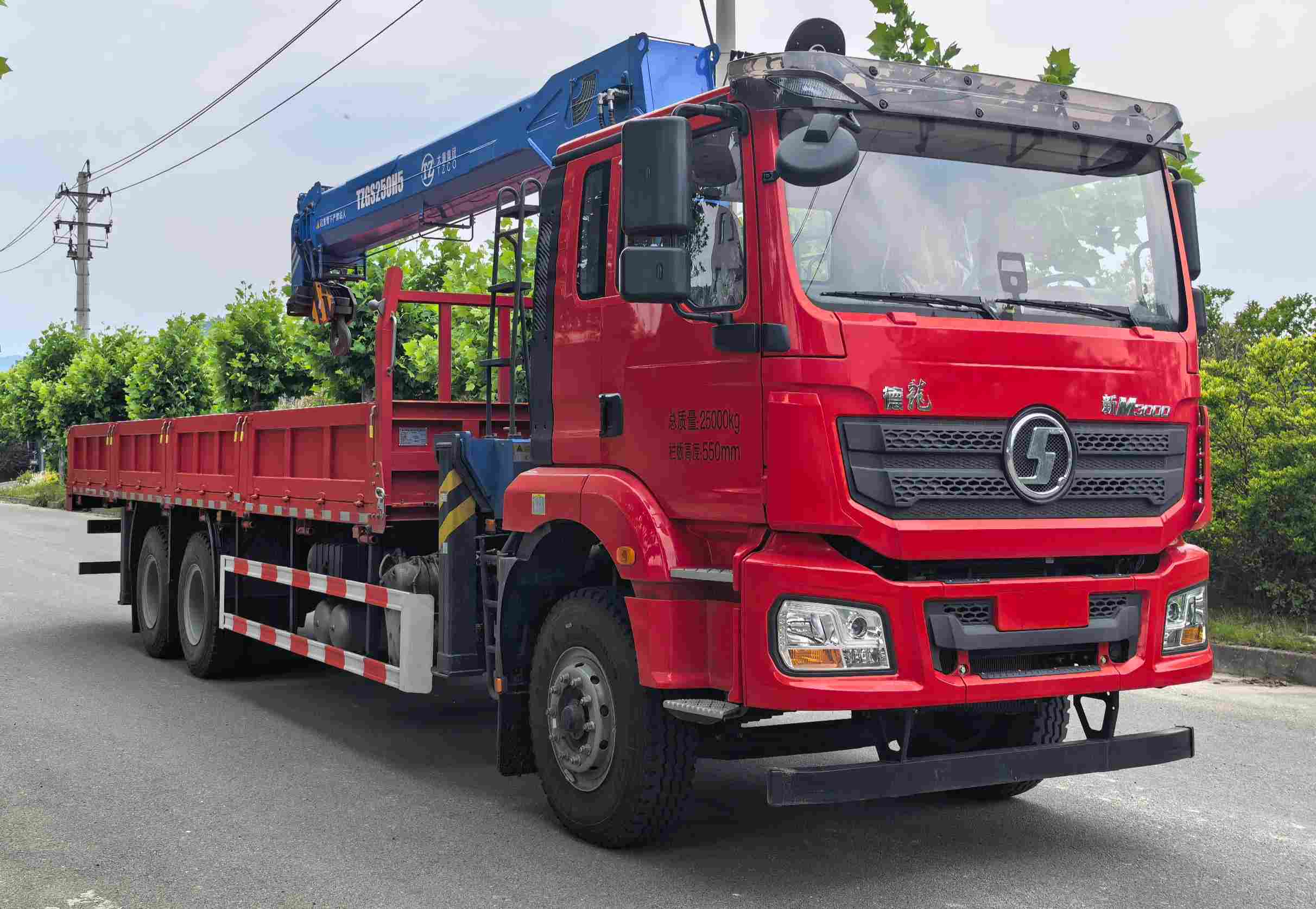 TZH5253JSQG6型随车起重运输车图片