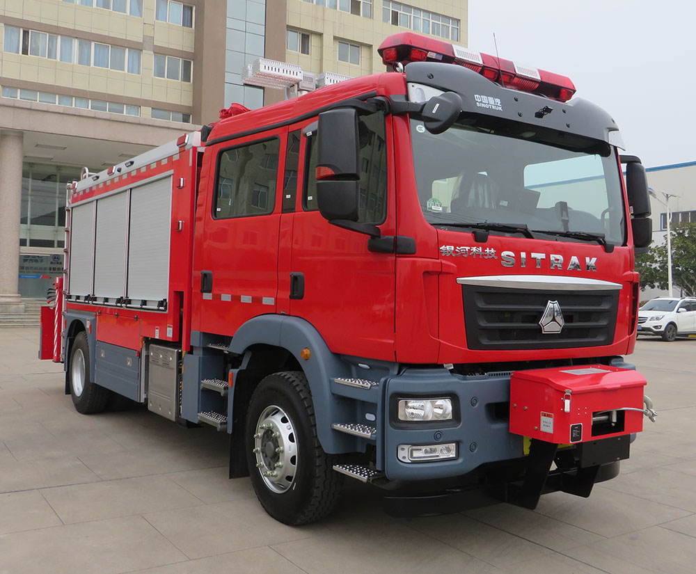 银河牌BX5160TXFJY168/SK6抢险救援消防车