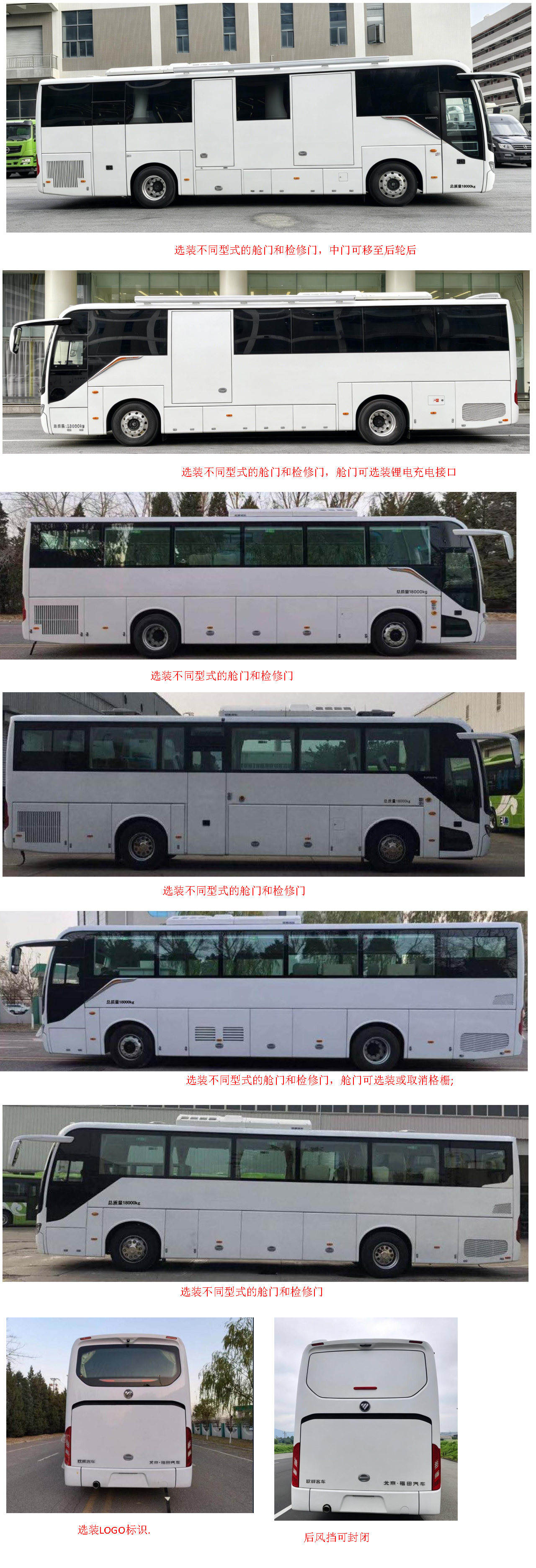 福田牌BJ5180XYL医疗车公告图片