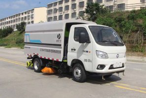 纵昂牌CLT5041TXSBJBEV纯电动洗扫车