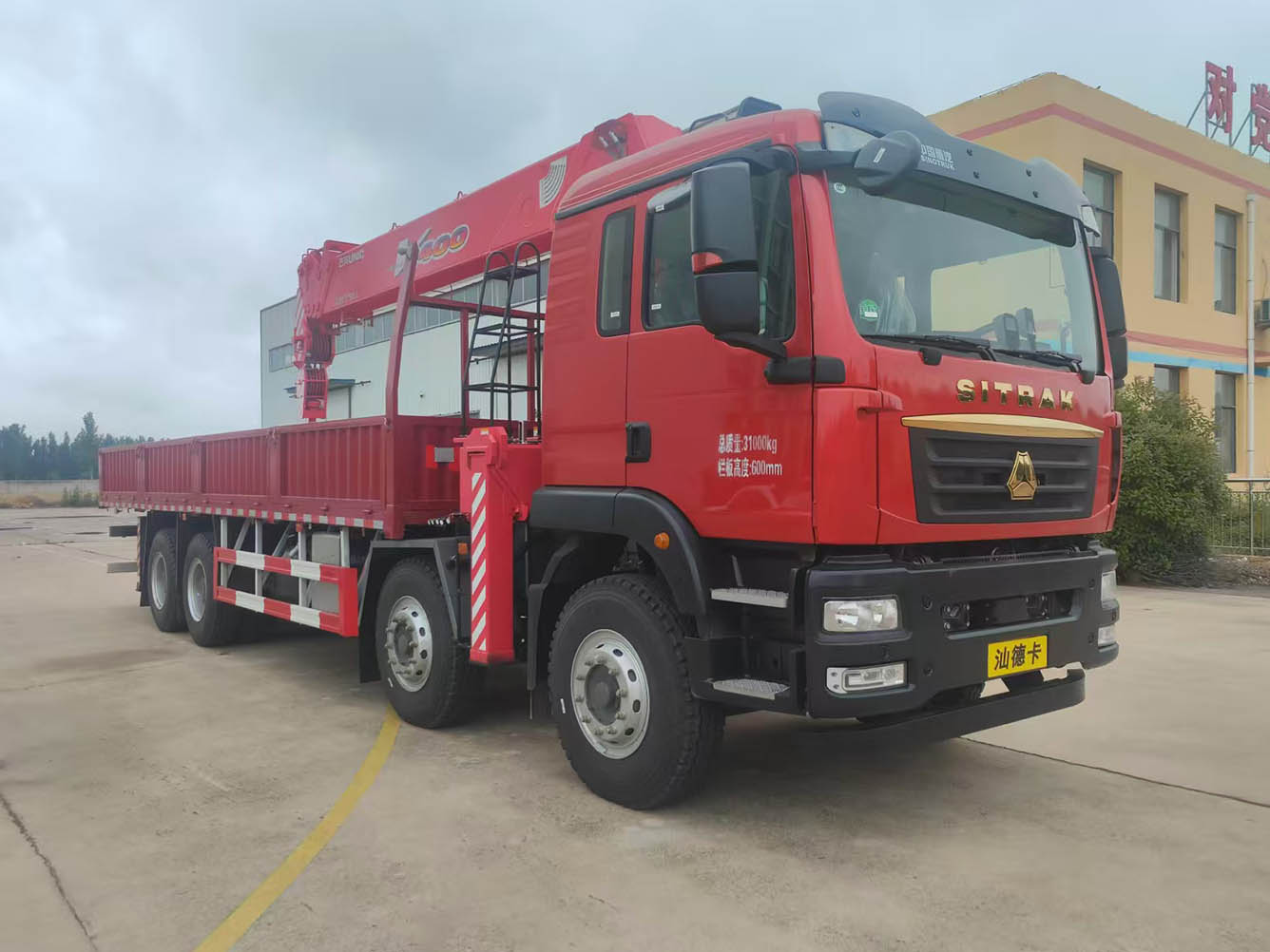 PWS5310JSQ型随车起重运输车图片