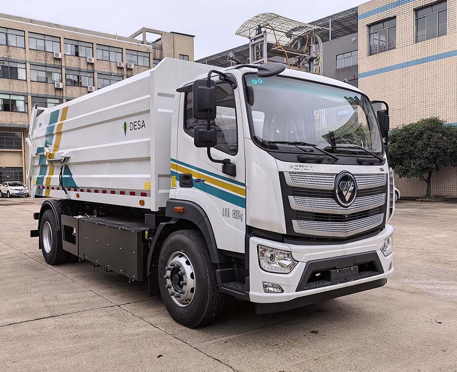 DST5180ZDJBEV-H1 三泰牌纯电动对接式垃圾车图片