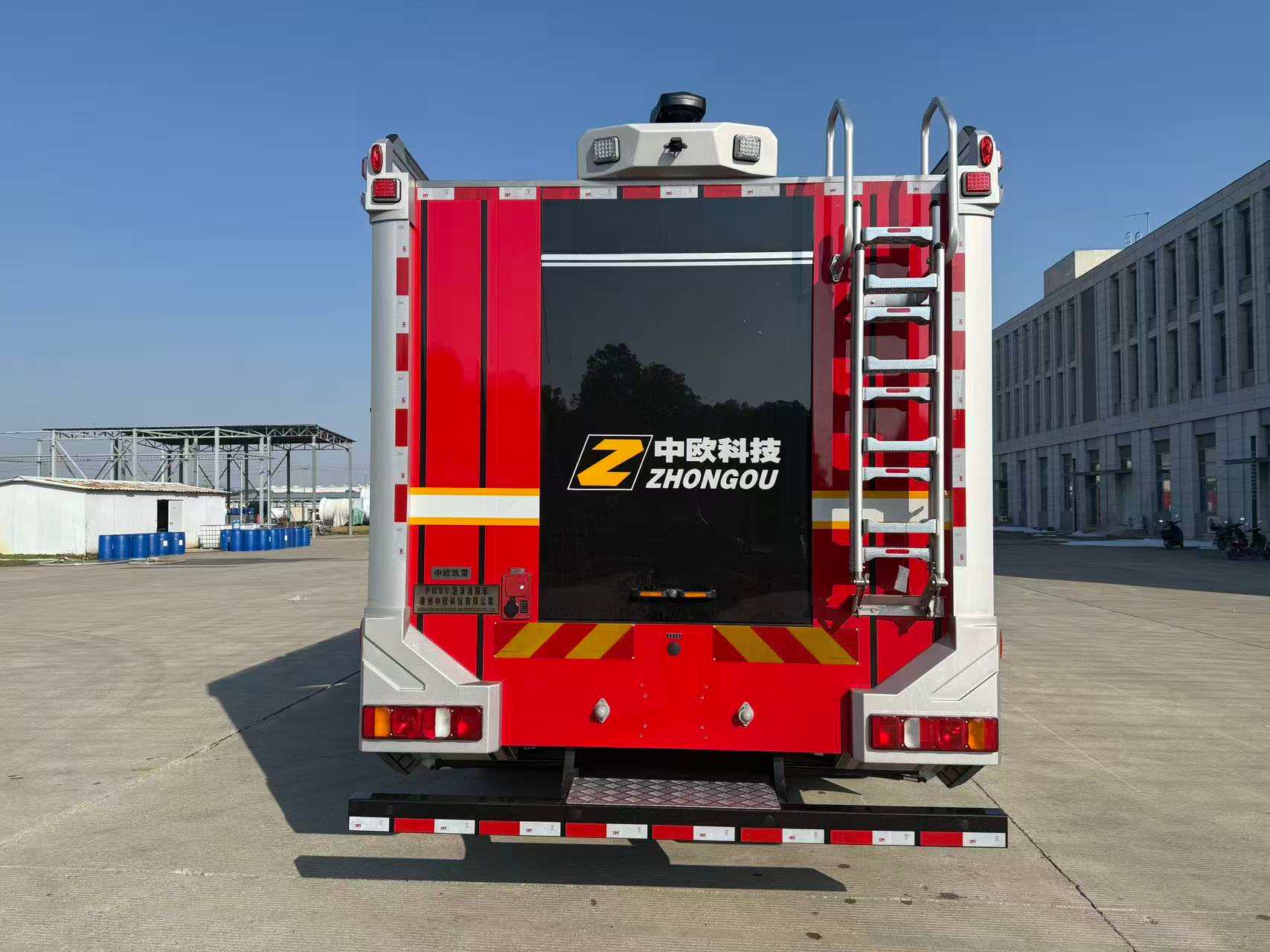 中欧凯雷牌XZK5190GXFPM80泡沫消防车公告图片