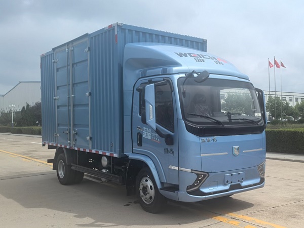 蓝擎牌YTQ5042XXYMKEV361-LQ纯电动厢式货车