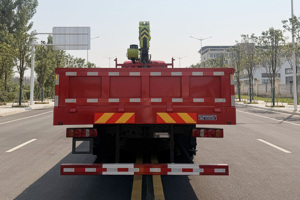 昱曦牌CHN5250JSQZZ6随车起重运输车公告图片