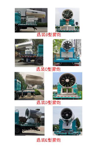 石煤牌SMJ5250TDYZ6多功能抑尘车公告图片