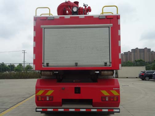 振翔股份牌ZXT5280TXFBP400/F6泵浦消防车公告图片