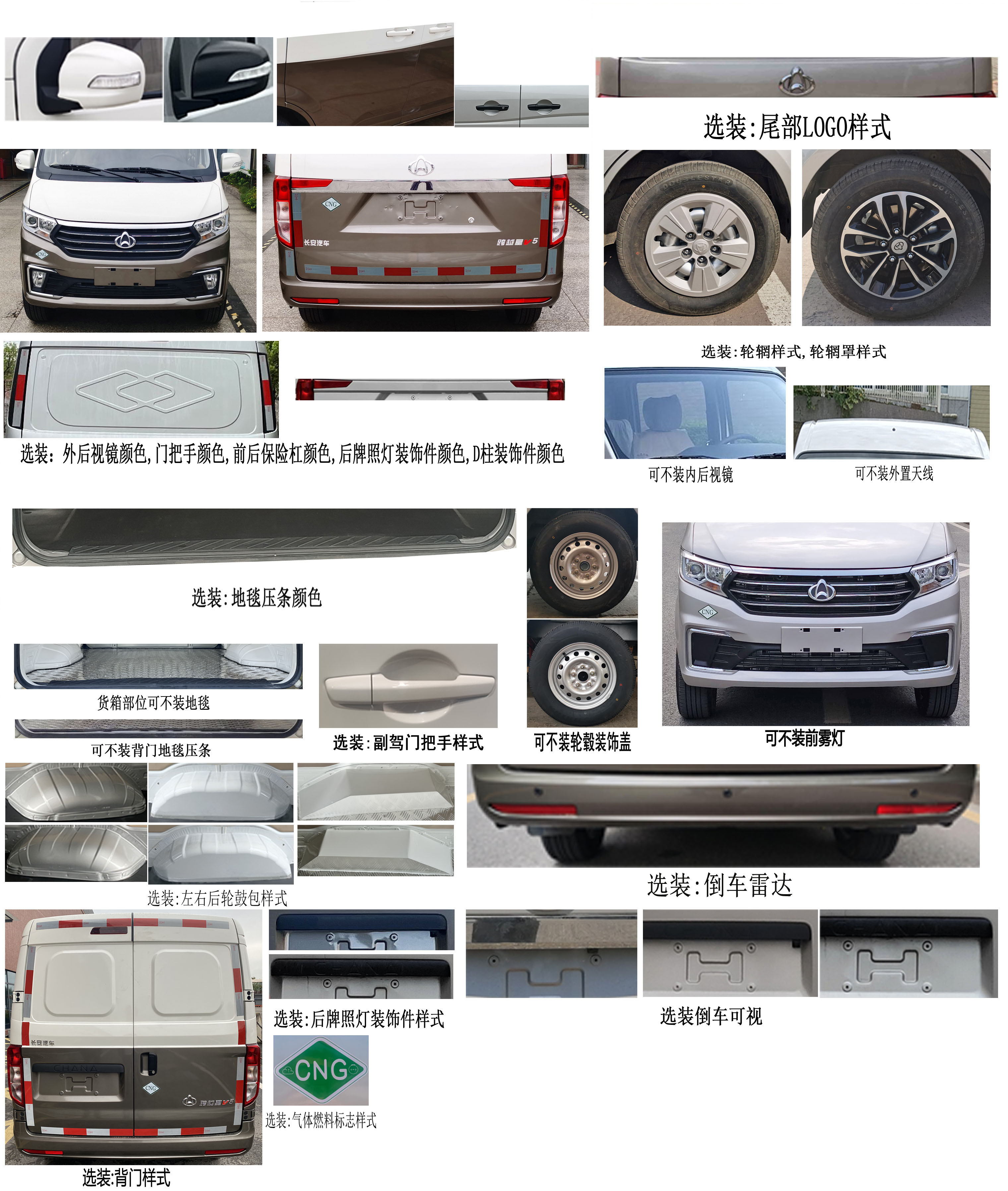 长安牌SC5021XXYVQ6B4NG厢式运输车公告图片