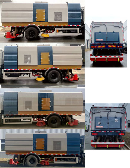 中洁牌XZL5183TXC6吸尘车公告图片