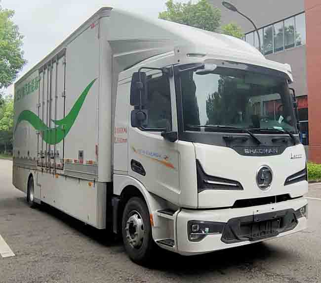 陕汽牌SX5167XXYVF571BEV1纯电动厢式运输车公告图片