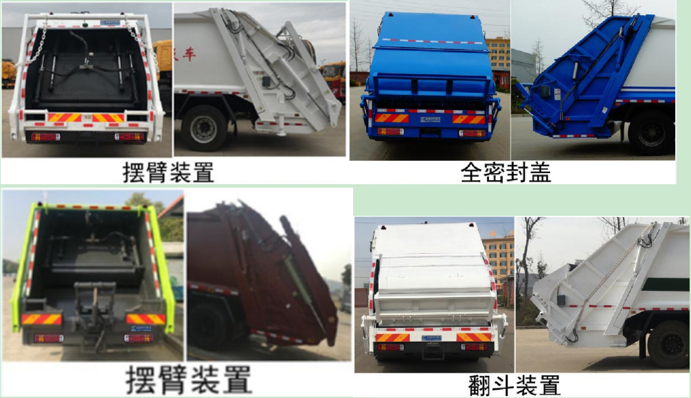 丰霸牌STD5250ZYSGF6压缩式垃圾车公告图片
