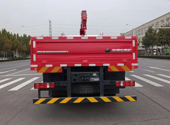 宇通牌ZK5259JSQD61随车起重运输车公告图片