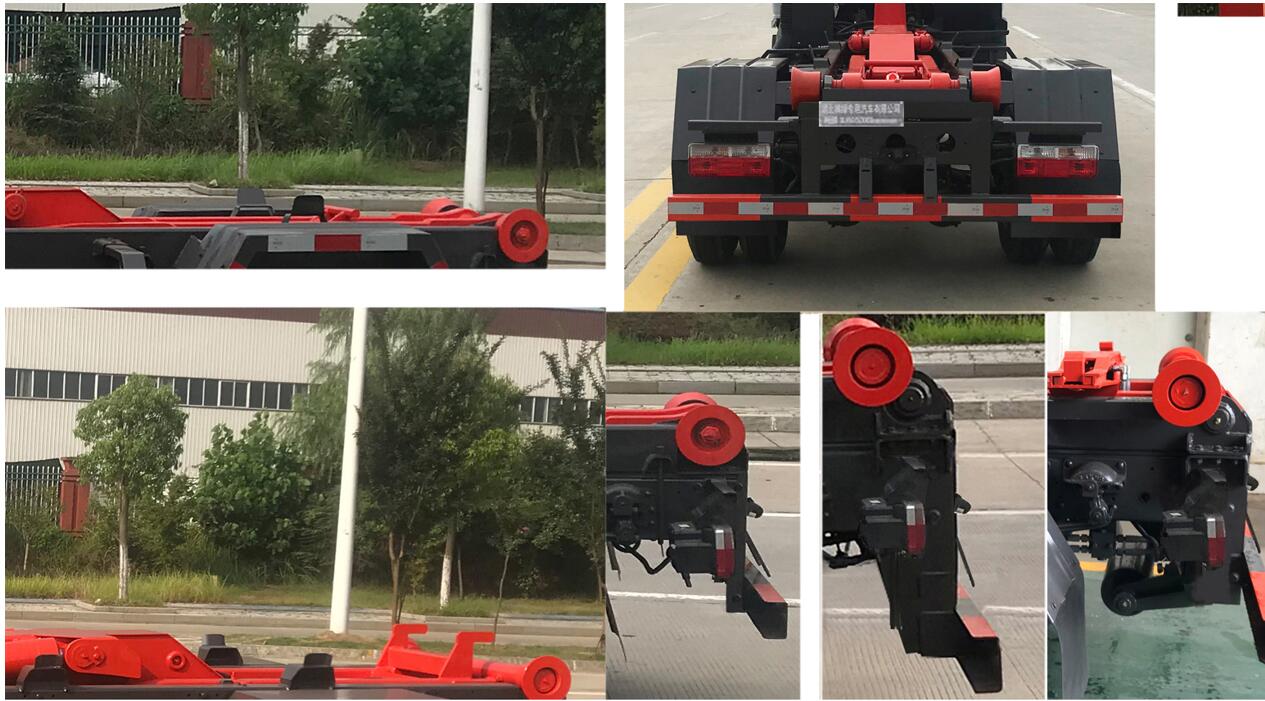 神绿通牌SLV5075ZXXEQ车厢可卸式垃圾车公告图片