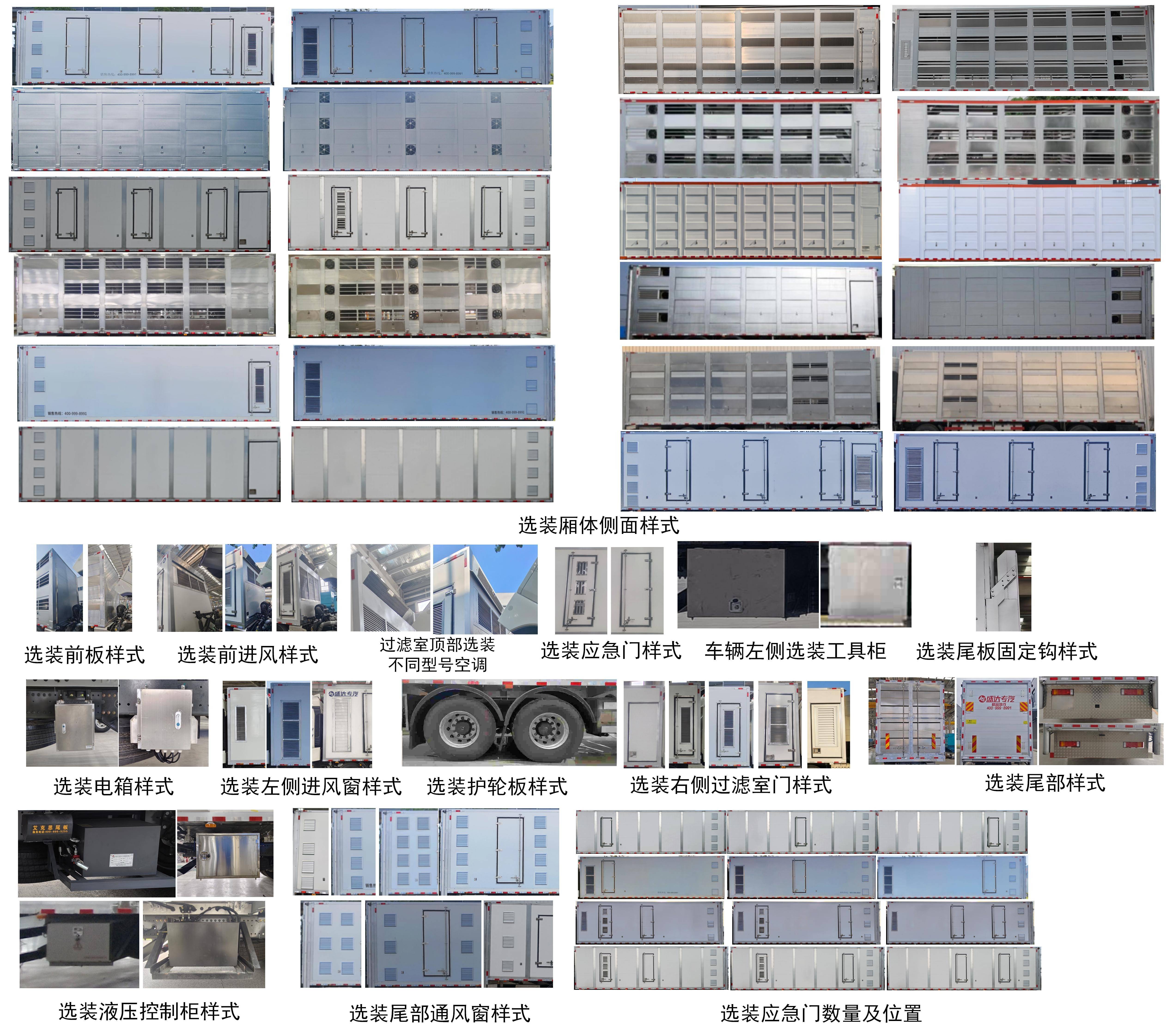 牧安达牌SDM5310XCQ雏禽运输车公告图片