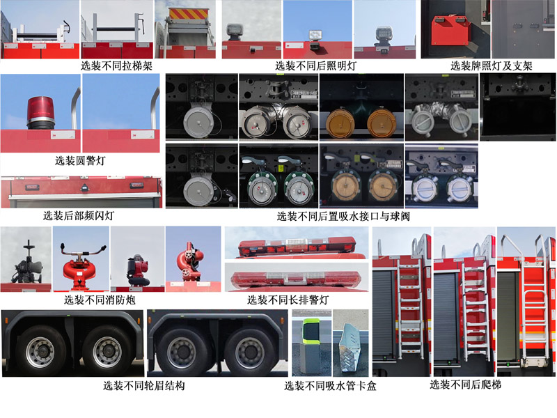 中联牌ZLF5341GXFSG180水罐消防车公告图片