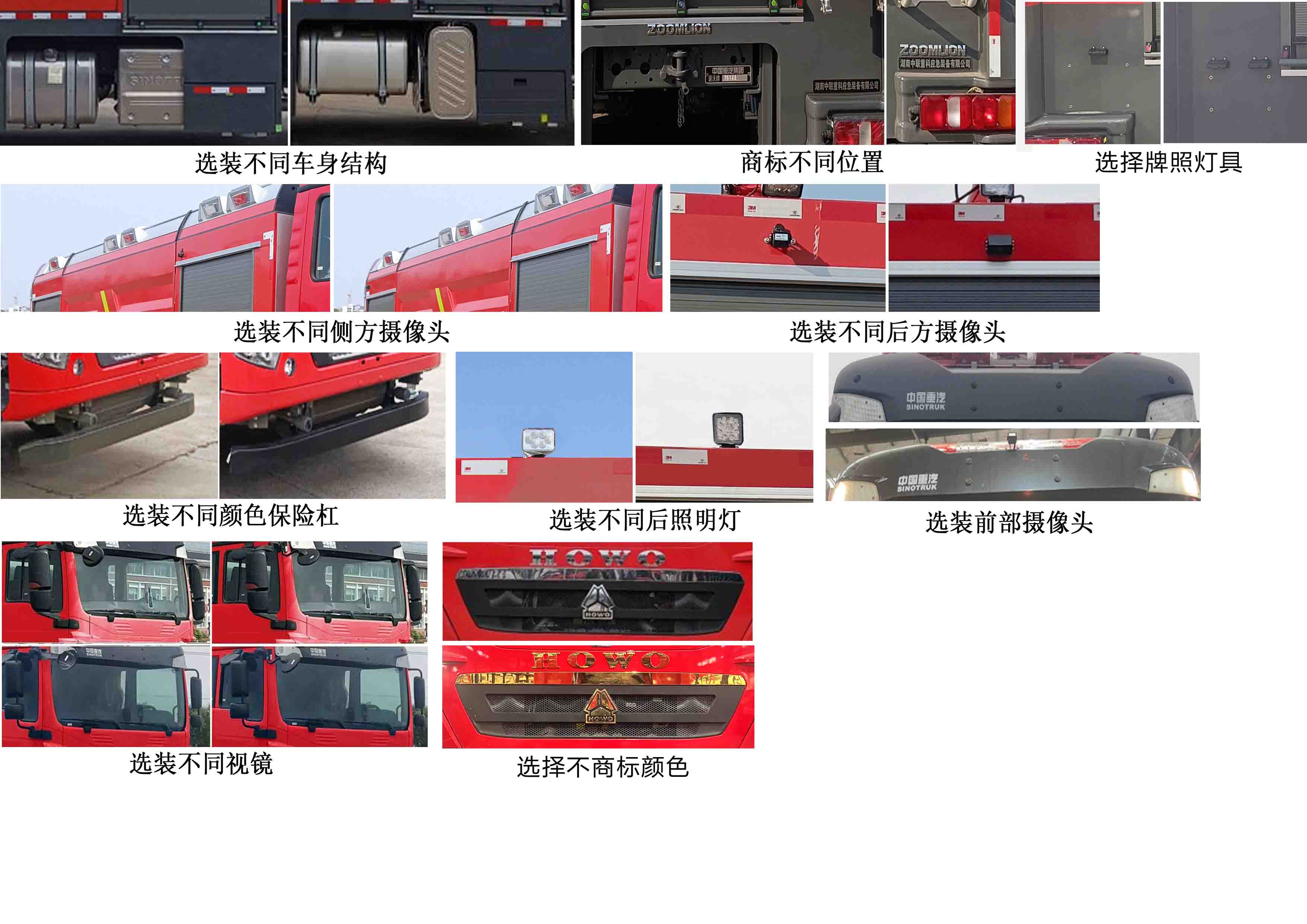 中联牌ZLF5341GXFSG180水罐消防车公告图片