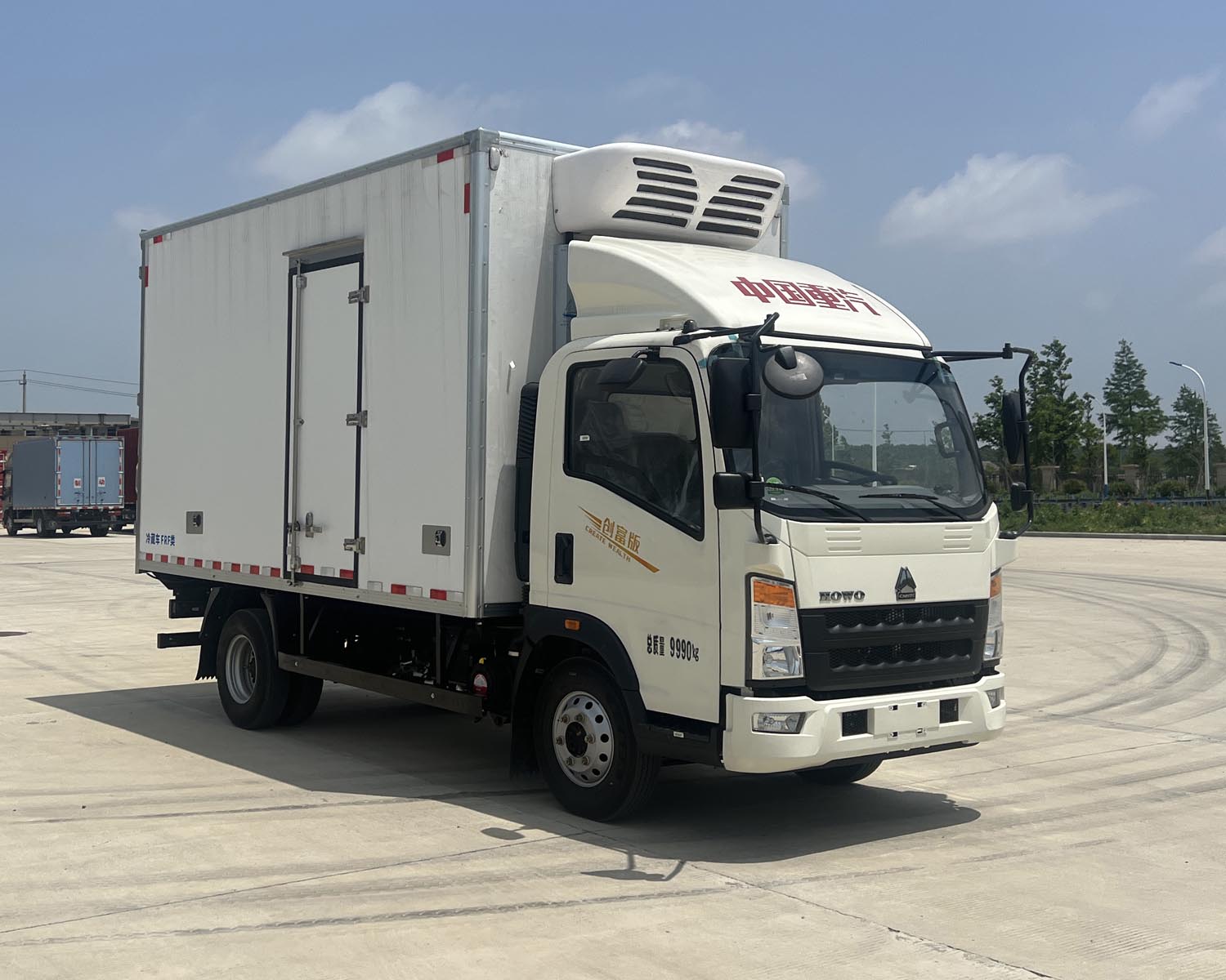 豪沃牌ZZ5107XLCG3815F1冷藏车