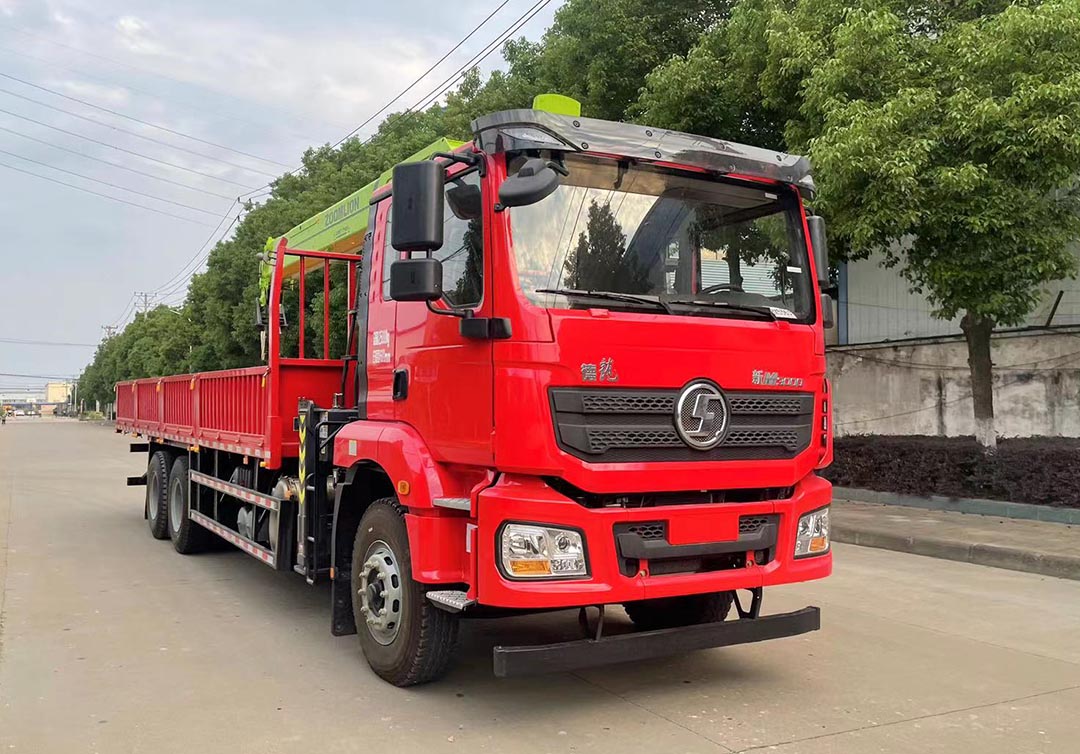 陕汽牌SXD5259JSQ4B随车起重运输车公告图片
