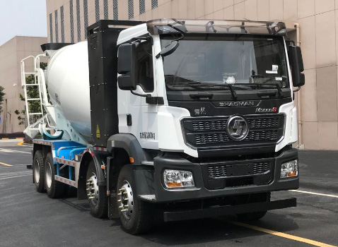SX5317GJBMF346SEV1型换电式纯电动混凝土搅拌运输车图片