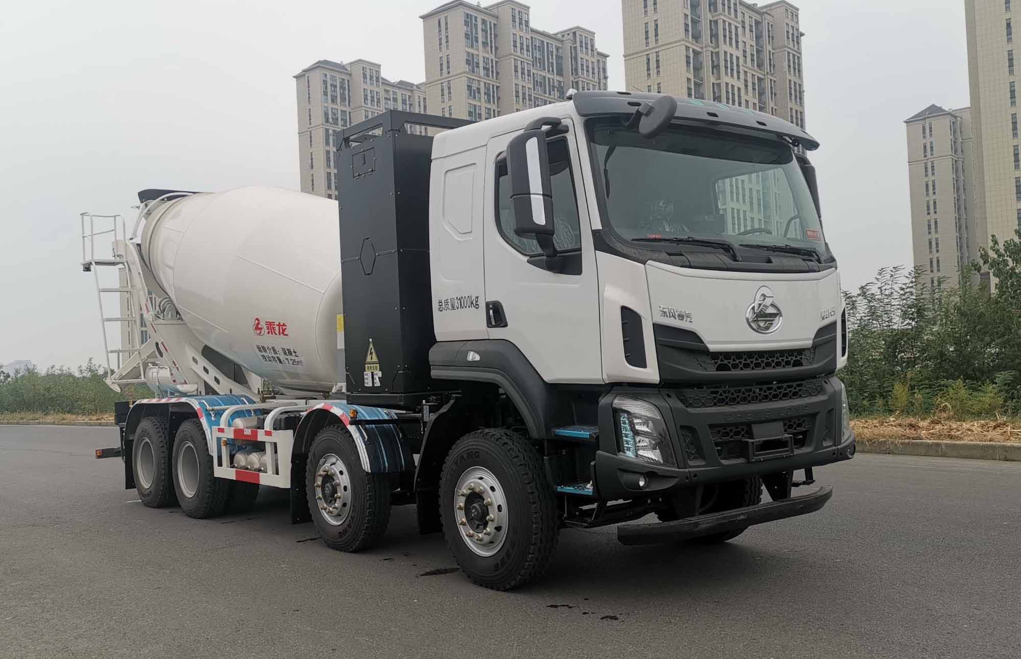 LZ5310GJBH5FZBEV111型换电式纯电动混凝土搅拌运输车图片