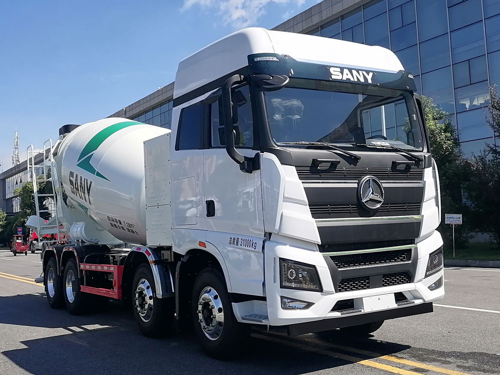 SYM5310GJB4BEV5型纯电动混凝土搅拌运输车图片