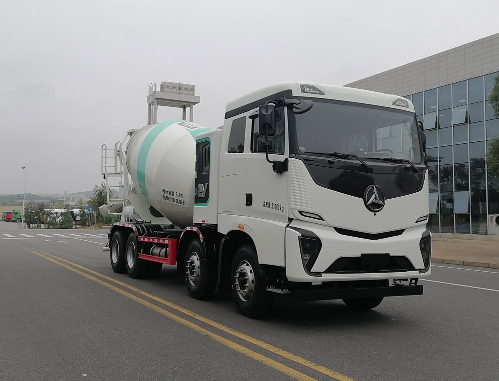 SYM5311GJB5BEV1型换电式纯电动混凝土搅拌运输车图片
