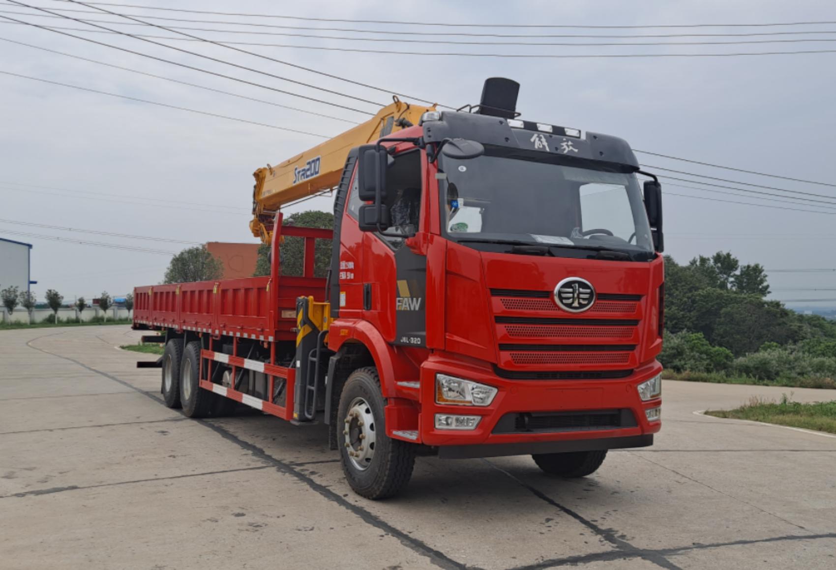 XCL5251JSQJ6D型随车起重运输车图片